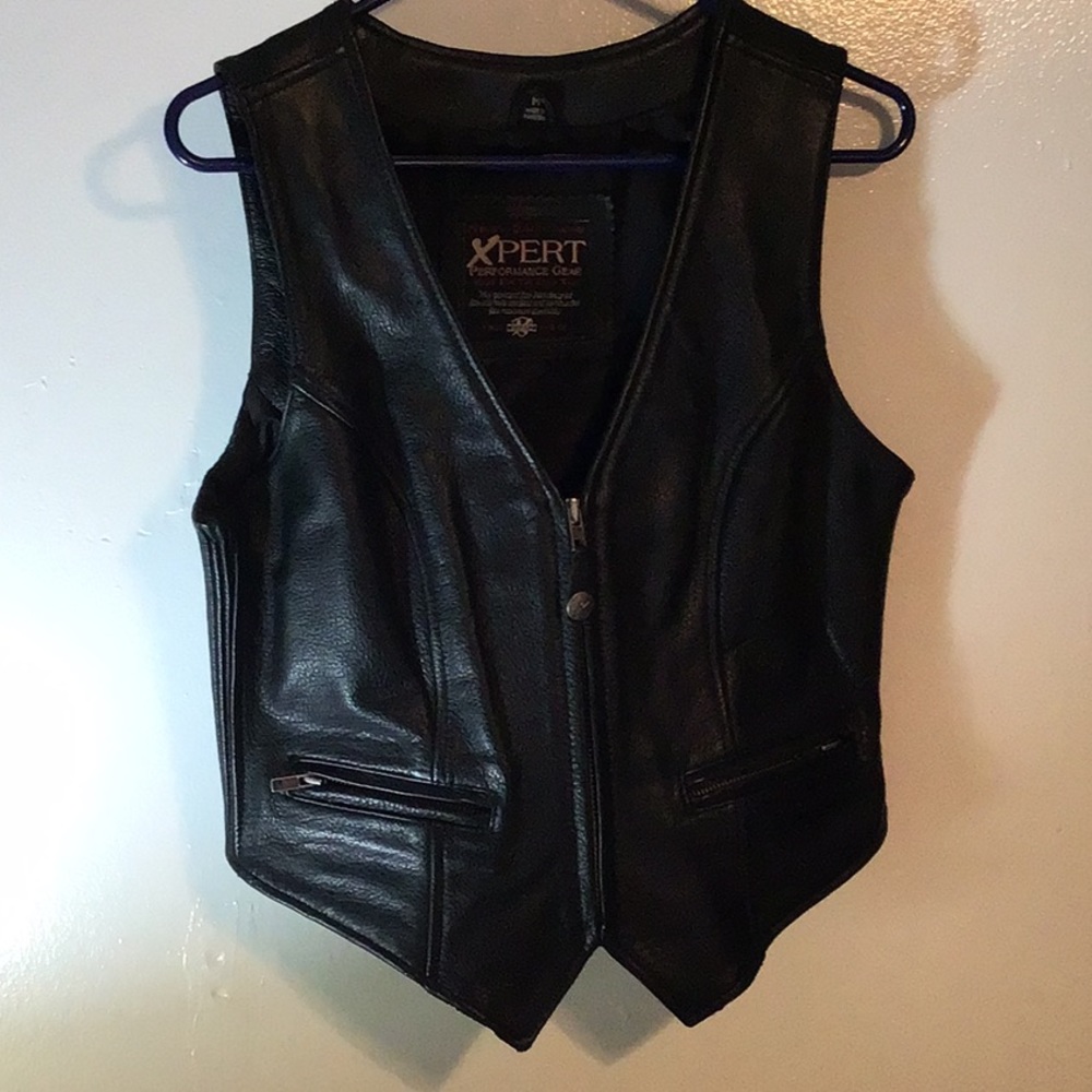 Xpert Men’s Med leather vest